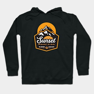 Sunset Mountains Hoodie